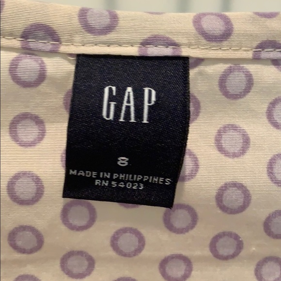 GAP Unlined Cotton A-Line Skirt - Picture 5 of 6